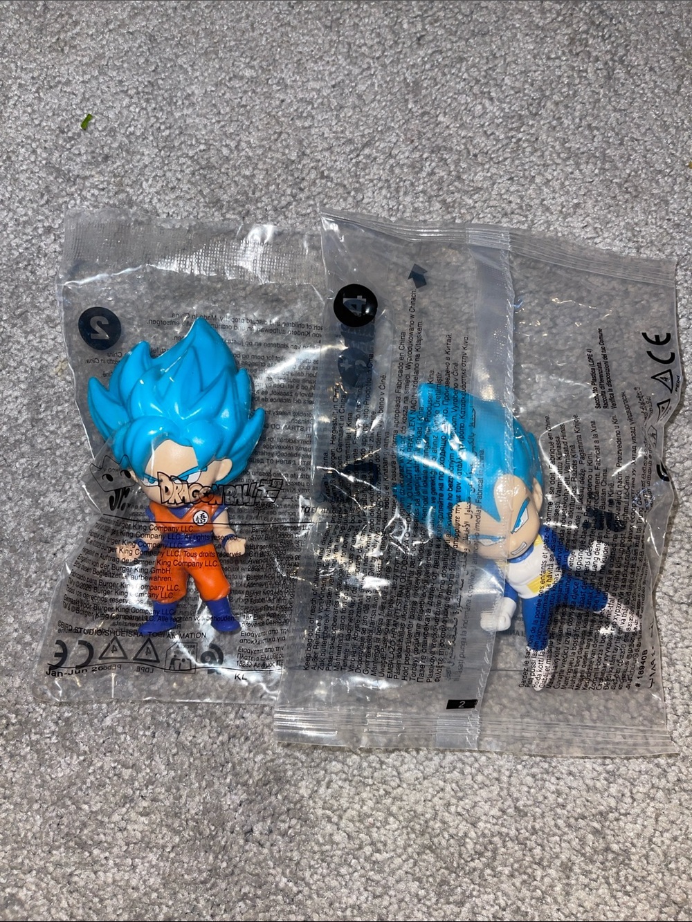 Dragon Ball Z x Burger King Jr. meal